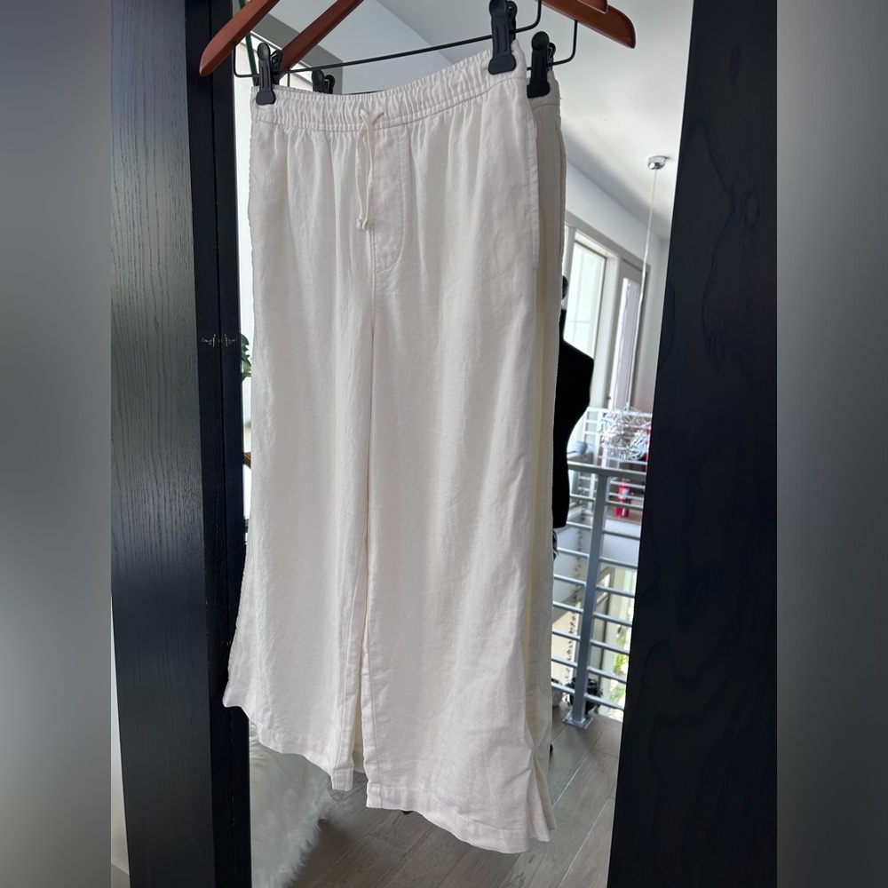 Old Navy Girls Linen Pants size M 8 like new
